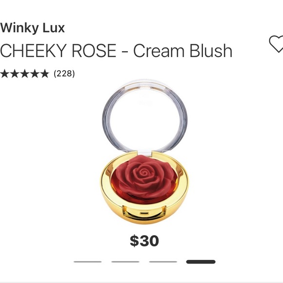*Brand New* Winky Lux cheeky rose cream blush - Picture 1 of 7